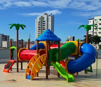 Playground Infantil Circuito 4 Torres