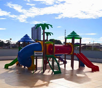 Playground Infantil Circuito 4 Torres