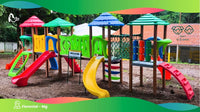 Playground Infantil Castelo Aventura