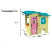 Casinha Infantil Rotomoldada para playground